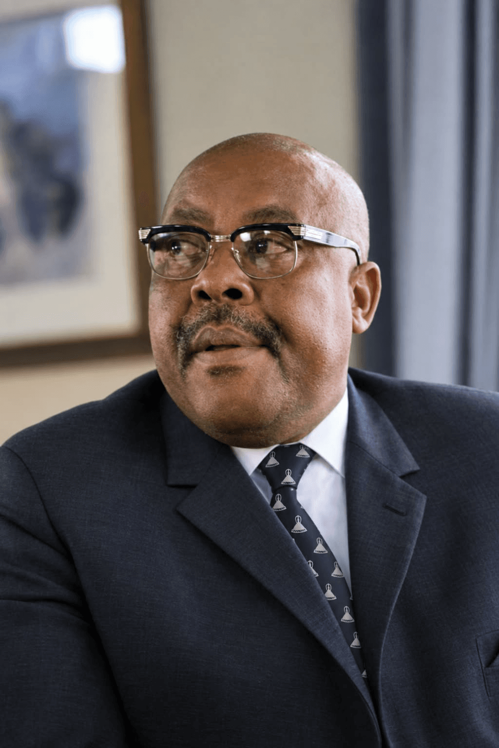 Portrait of Chief Leabua Jonathan